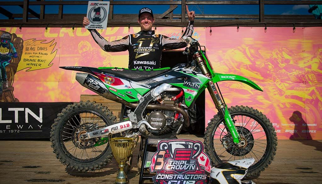 Phil Nicoletti wins 1st overall in the 2025 Triple Crown Series.