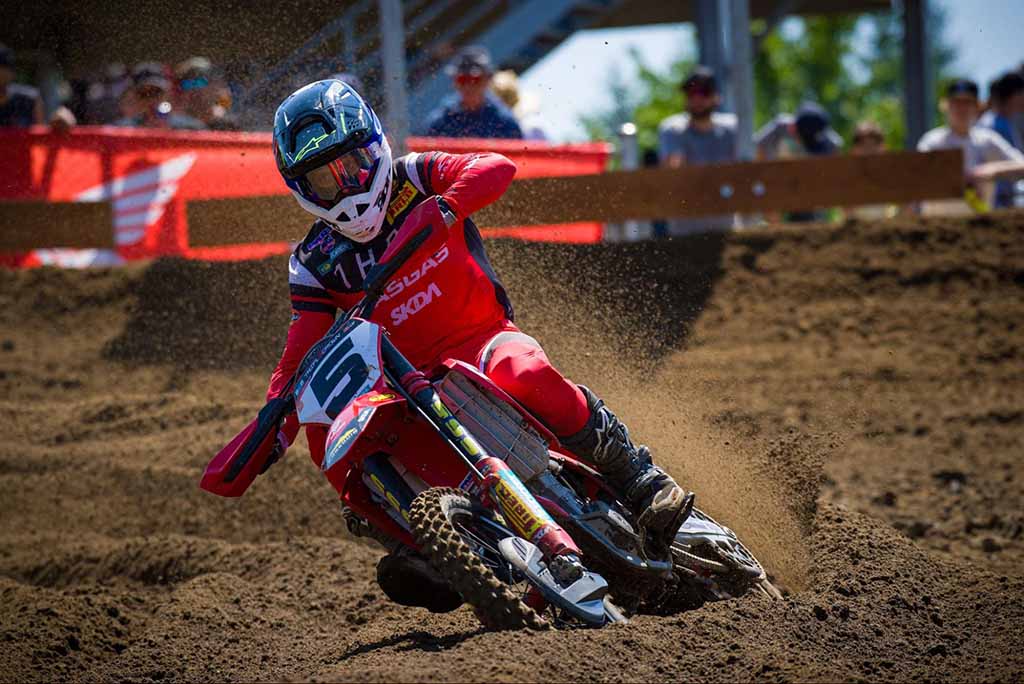 Tyler Medaglia at round 7 of the Triple Crown Series.